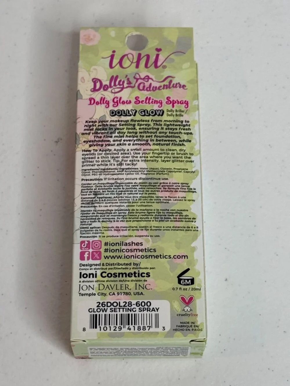 IONI dolly glow